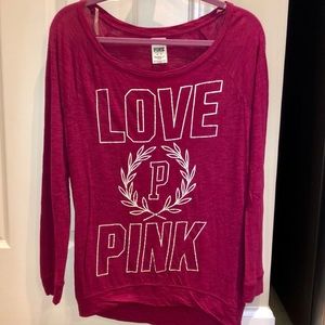 [VS PINK] Love Pink Long Sleeve